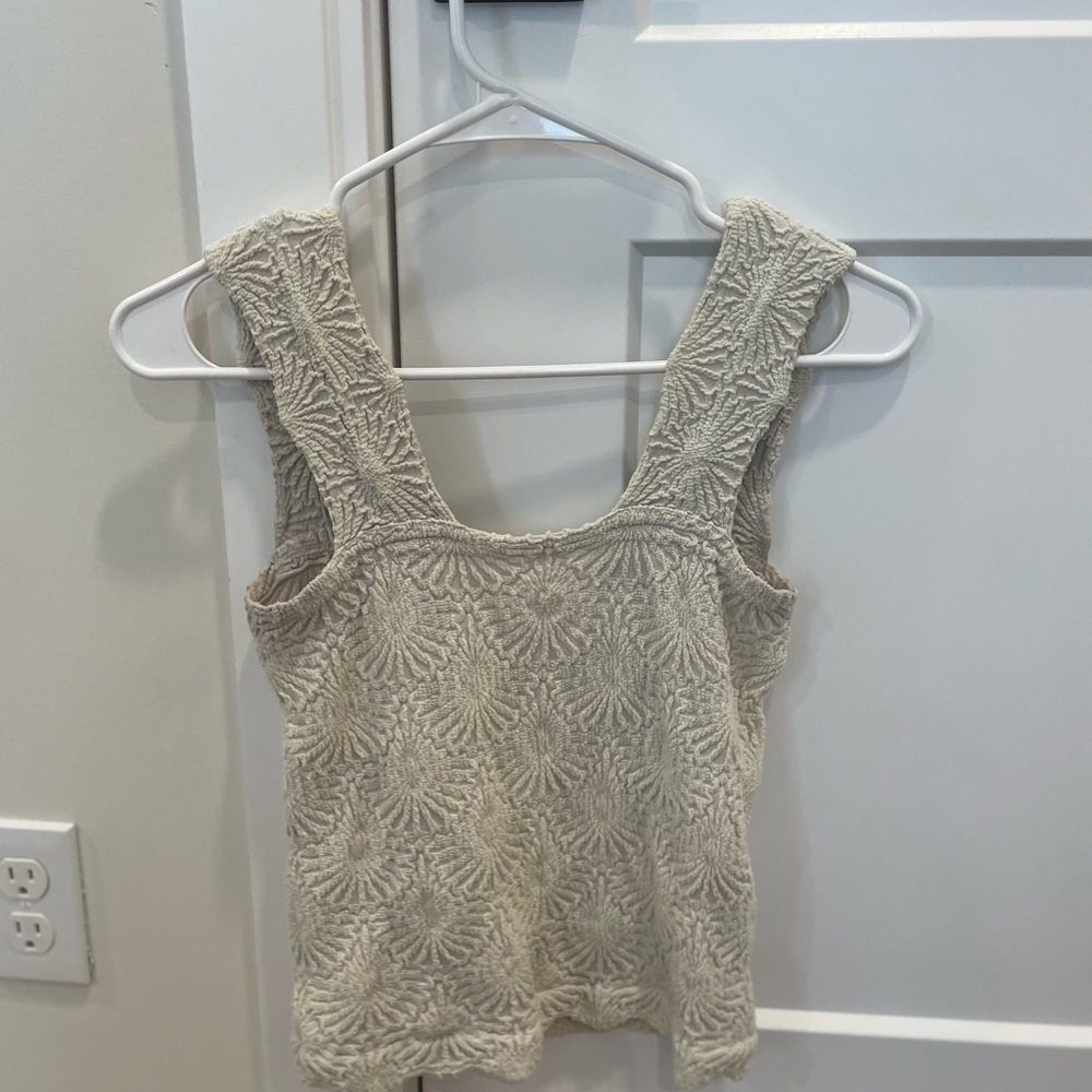 Free People White Sleeveless Top - Picture 4 of 4